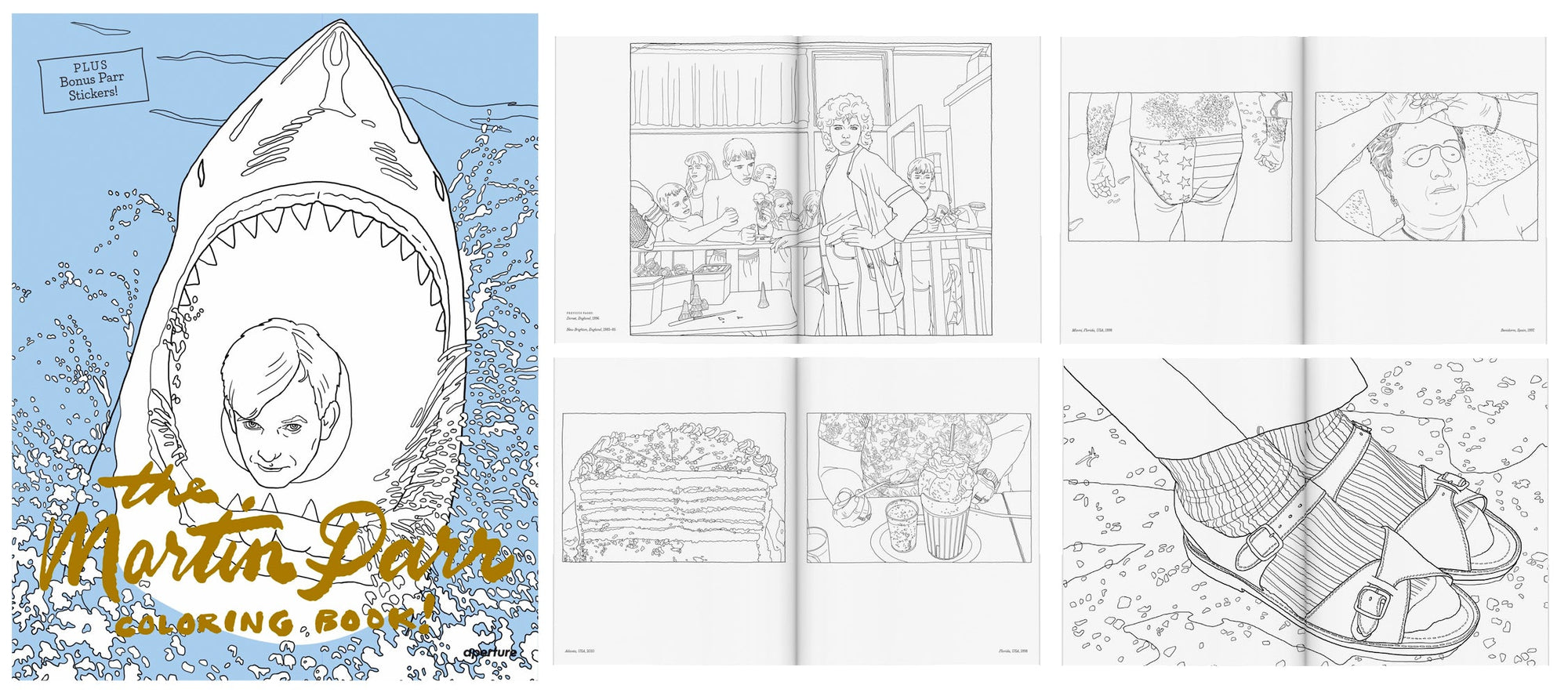 The Martin Parr Coloring Book