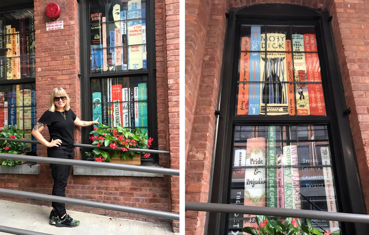 Posman's windows in Chelsea Market